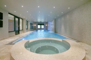 London Indoor Pool Build